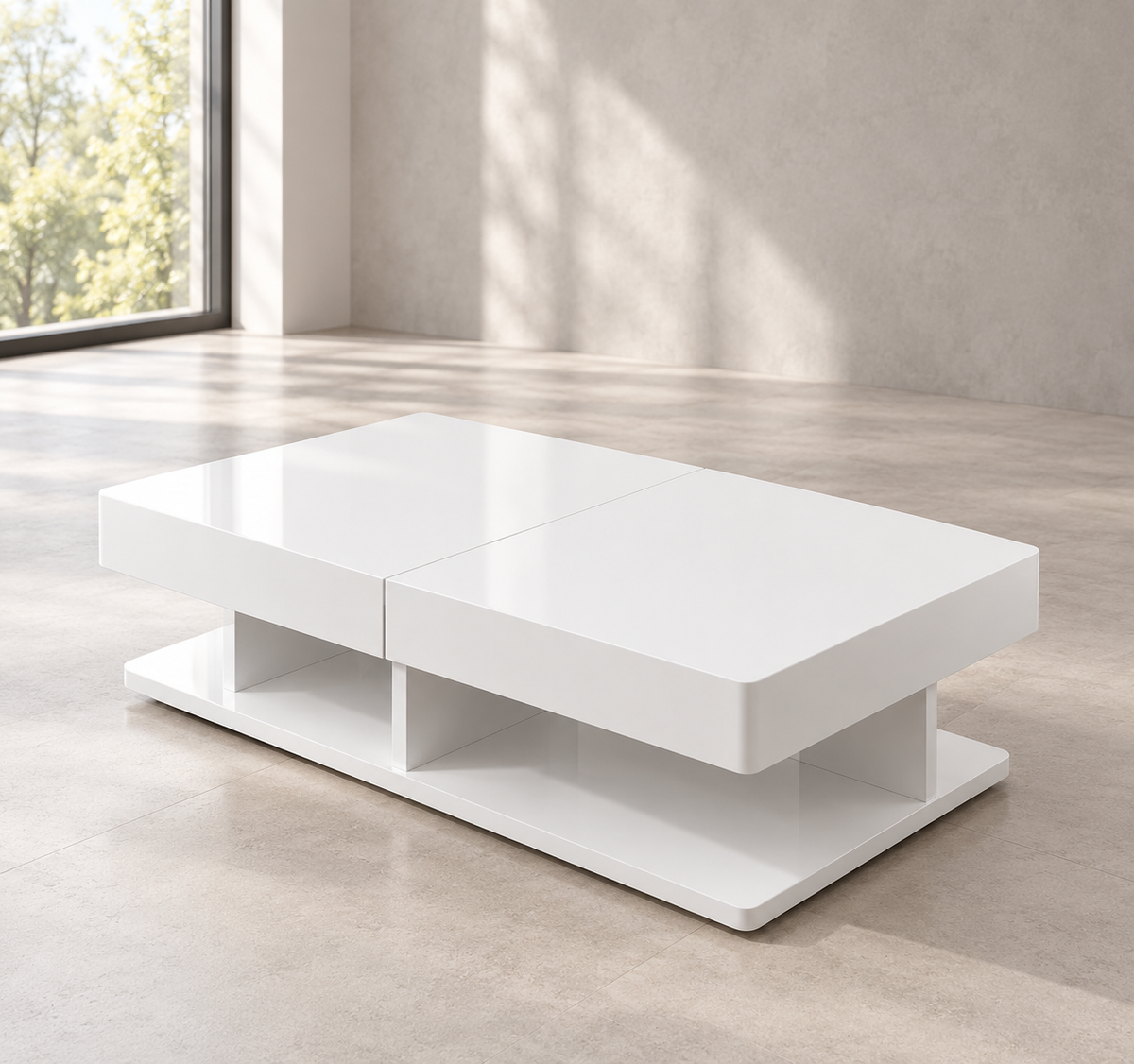 Albert Coffee Table — AI-assisted visual reference