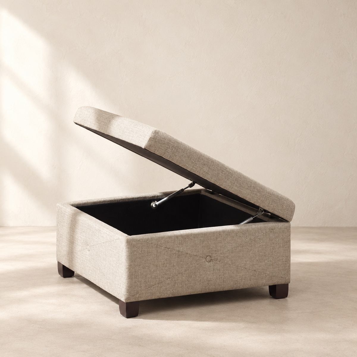 Larry Ottoman with Storage — AI-assisted visual reference